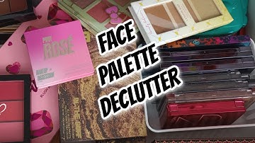 Face Palette DECLUTTER / 25 Days of Ulzzangmas / #ulzzangmas