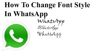 How To Change Font Style In WhatsApp screenshot 5