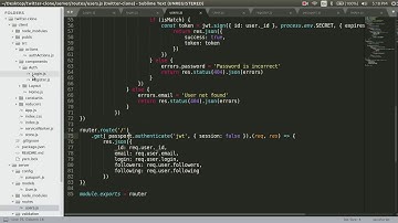 Fullstack Twitter Clone with Nodejs, Express, MongoDB, React - Part 8