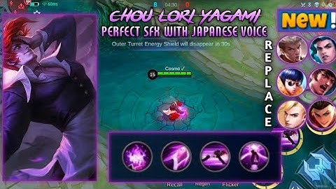 New Chou Lori Yagami | Perfect SFX / with Japanese voice \ Real Updated Audio Script | Aspect Jr.