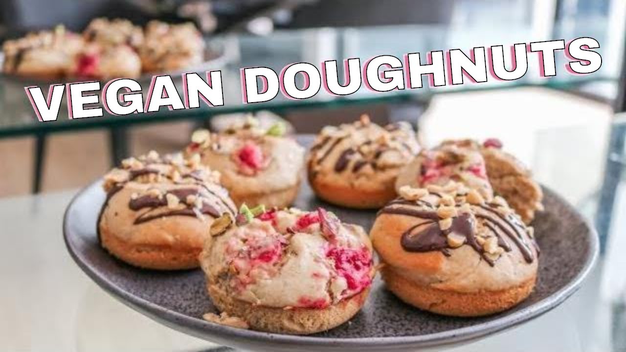 HEALTHY VEGAN DOUGHNUT RECIPE // easy to make + delicious YouTube