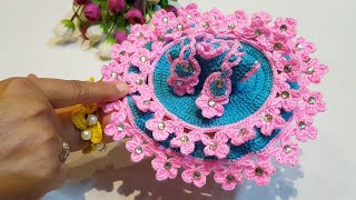 LADDU GOPAL WOOLEN DRESS CROCHET  5.NO SIZE  |Sanwariya Crafts| #Gopalji #woolendress #special