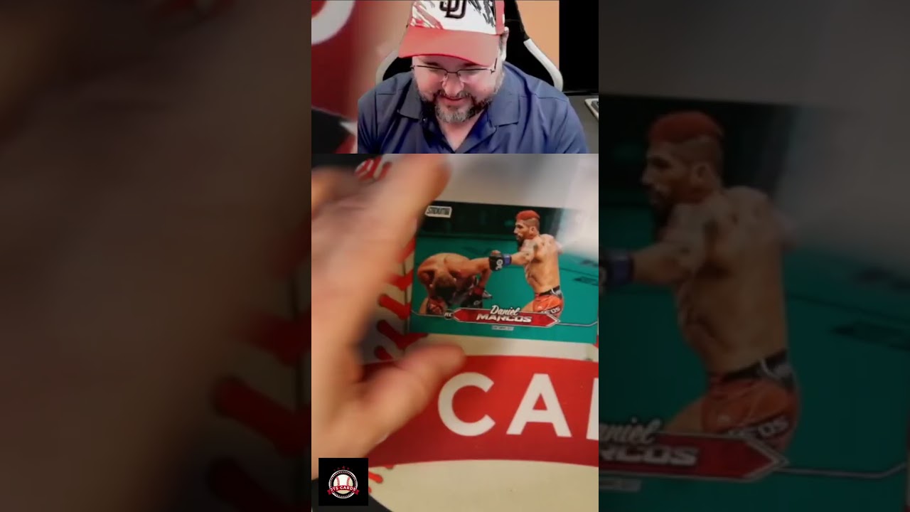Insane UFC Cards! Cory Sandhagen & Daniel Marcos Autographs! #shorts