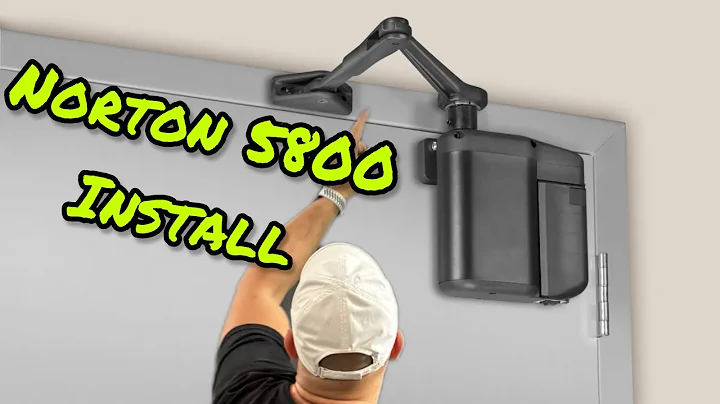 Norton 5800 Series Automatic Door Operator Installation