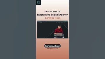 Responsive Digital Agency Landing Page HTML CSS & JAVASCRIPT #coding#webcoding#htmlcss#webdeveloper