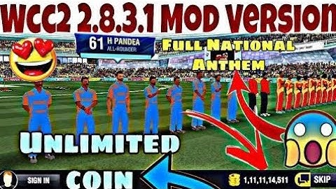 WCC2  2018 LATEST   VERSION Hack🔥🔥| UNLIMITED COINS|ALL UNLOCKED TOURNAMENTS(Link in description)