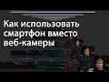 Телефон в качестве веб камеры - Как подключить смартфон к Zoom или Skype через OBS