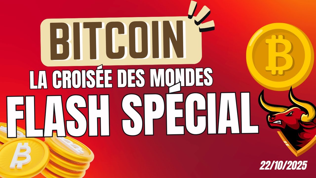 BITCOIN FLASH SPÉCIAL 🔥LA CROISÉE DES MONDES ! ANALYSE CRYPTO XRP