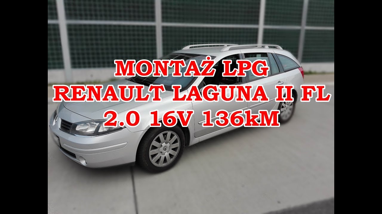 Renault Laguna II FL 2.0 136kM montaż LPG Sequent ALBA 32