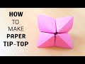 How to make a paper tiptop  tippi tippi tap tippi tippi top