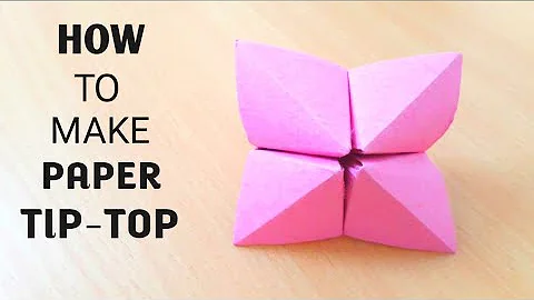 How To Make A Paper Tip-Top | Tippi Tippi Tap |Tippi Tippi Top