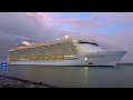 Harmony of the Seas Joins the Parade at Port Canaveral
