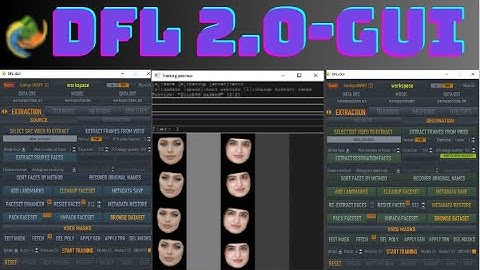 DeepFaceLab 2.0 -GUI ! Next level of Face Swap easier and without GPU