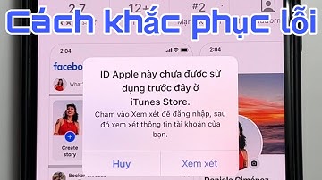 Cách khắc phục lỗi ID Apple này chưa được sử dụng trước đây ở iTunes Store