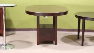 Standard height vs Counter height vs Bar height dining tables