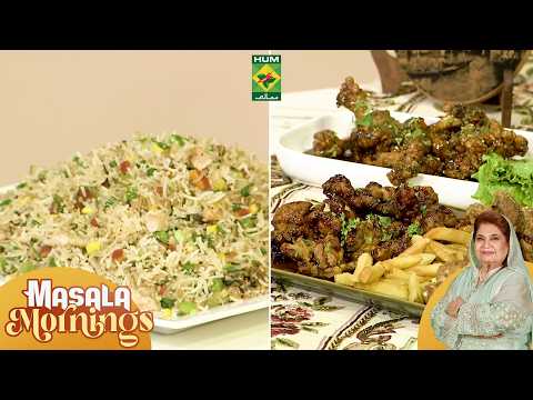 Three Wings Platter, Four Treasure Rice | Shireen Anwar | Masala Mornings | 10 Sept 26 | Masala Tv