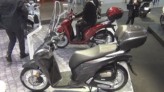 Honda Sh125i Grey Exterior And Interior Youtube Honda Sh125i Grey Exterior And Interior Youtube
