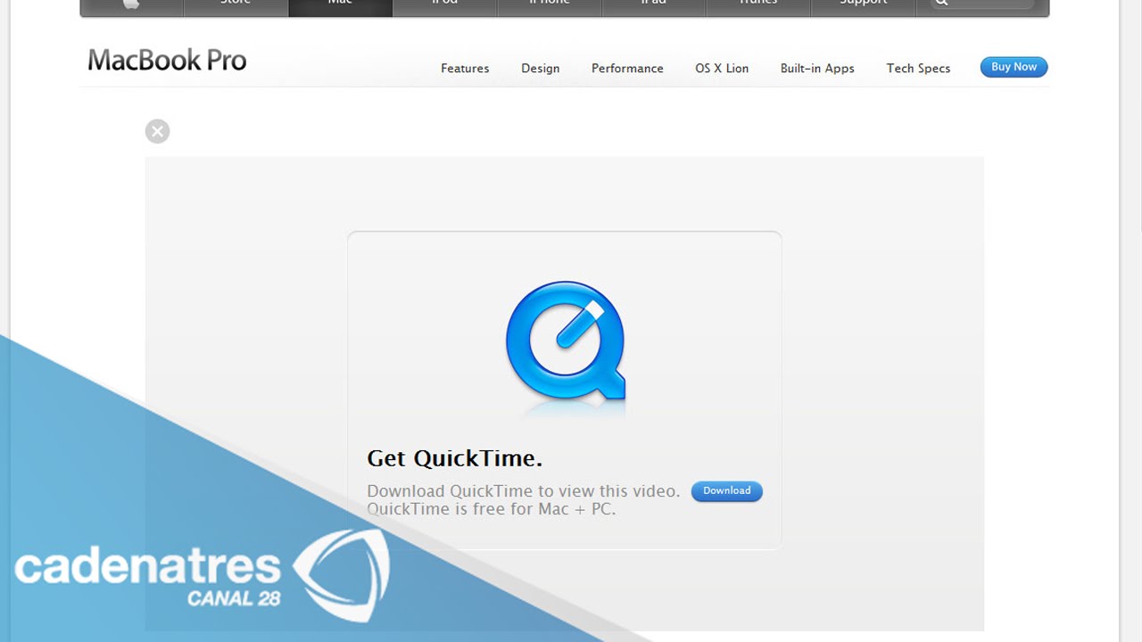 Apple Quicktime podría estar dañando tu equipo