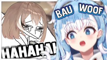 Mumei absolutely loses it when Kobo starts BARKING in the middle of singing...