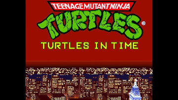 TMNT: Turtles in Time (Arcade) Intro: Pizza Power