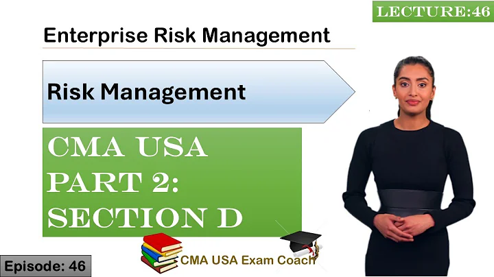 Enterprise Risk Management - ERM | Risk Management | Part 2 | Section D | Episode 46 | CMA USA