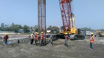 Cast in Situ Pile Methodology Part-3 (Rebar Case Lowering)