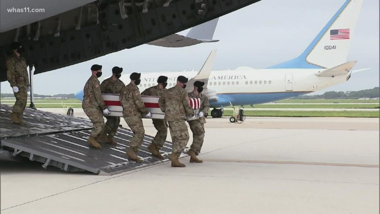 American service members killed at Kabul airport brought home