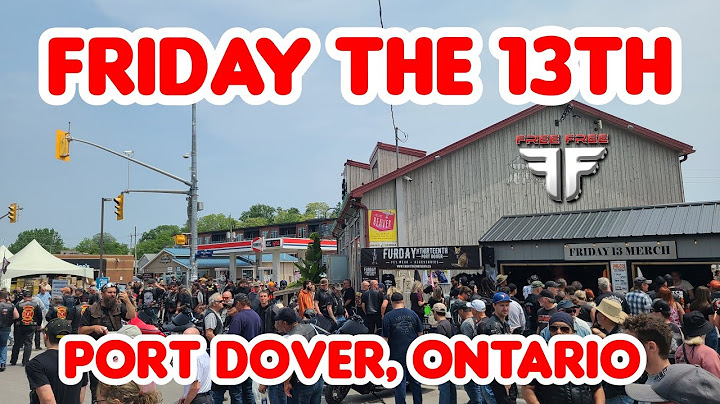 Friday the 13th Port Dover Rally - Largest One-Day Rally in North America