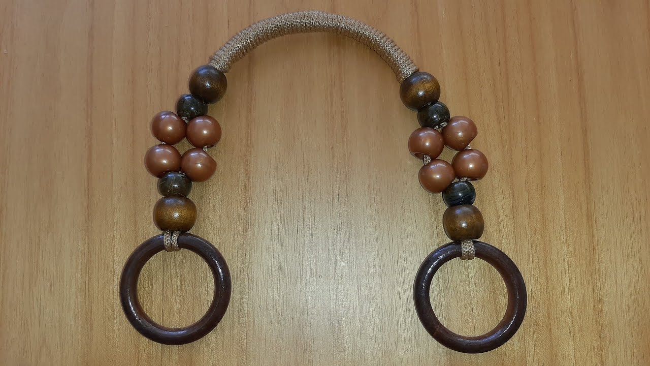 ALÇA para BOLSA com PEDRARIAS - passo a passo - #vavame - @vavamelo.croche