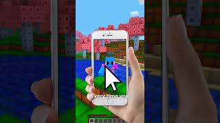 Minecraft, But If I Touch Blue Everything Becomes More Realistic...