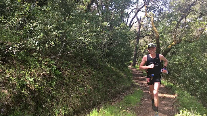 Jim Walmsley following Steven Kersh at Lake Sonoma