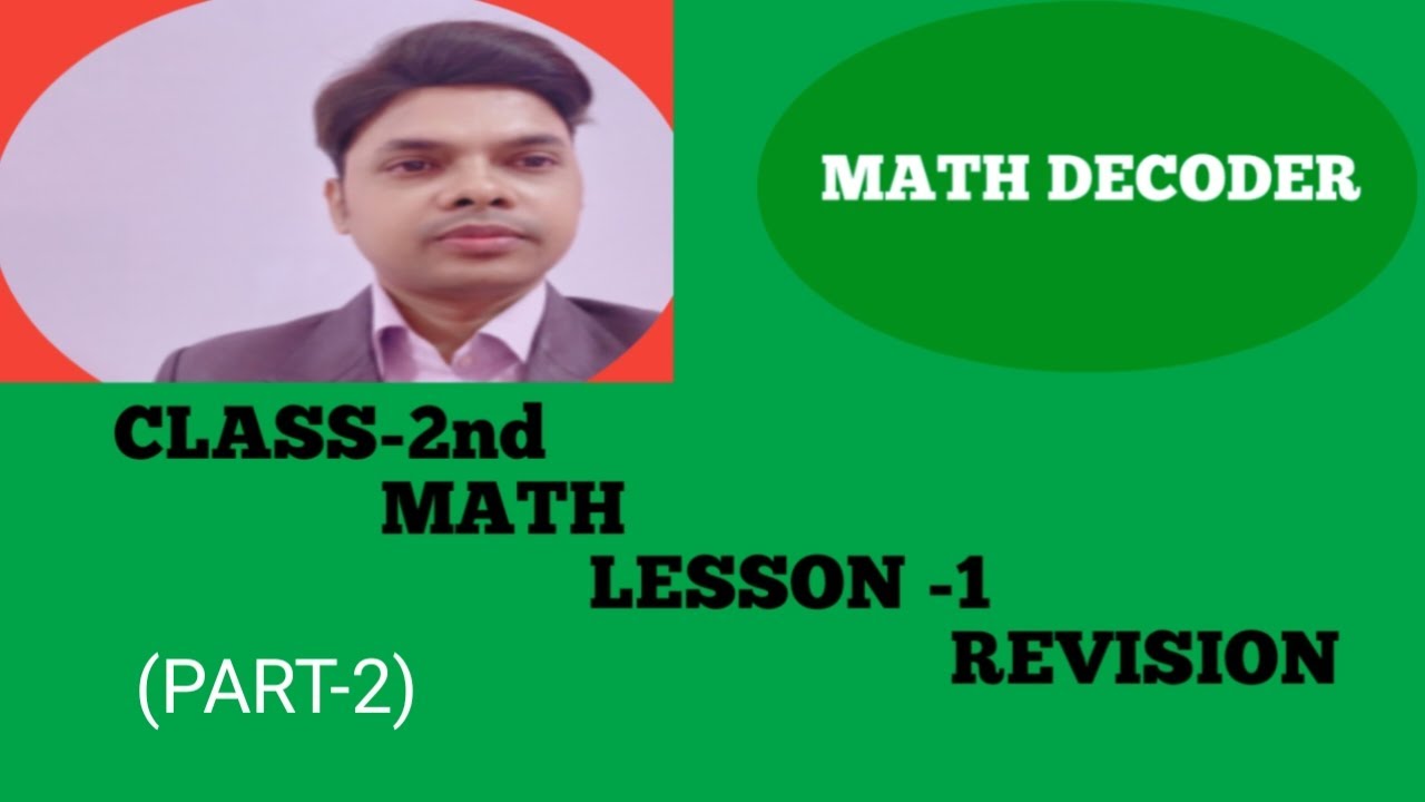 Class 2nd Math। CBSE board in EASY language #mathdecoder - YouTube