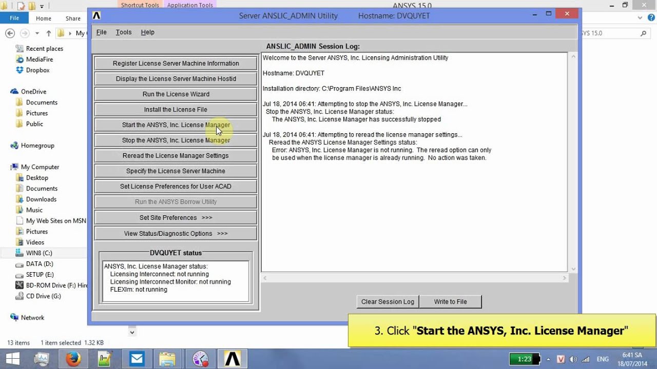 How to uninstall ansys in windows 10