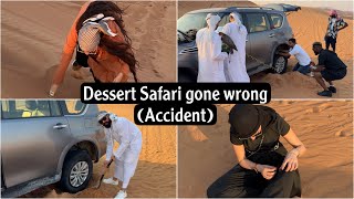 Dubai Dessert Safari Gone Wrong😔(Accident) | Shilpa Chaudhary