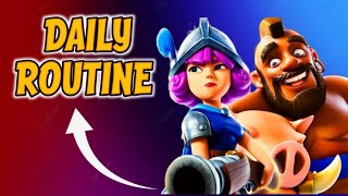 DAILY ROUTINE WITH 2.6 HOG CYCLE🥰 | CLASH ROYALE INDONESIA