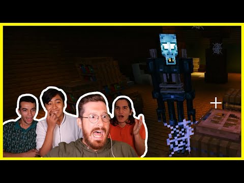 EKİPLE KORKU EVİNE GİRDİK ÇIĞLIKLAR PATLADI! ​(Minecraft)