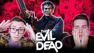 Full THE EVIL DEAD (1981) *REACTION* FIRST TIME WATCHING OUR DADDY DEMON SLAYER! Update