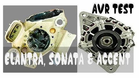Elantra | Sonata | Accent Alternator
