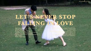 [playlist] let's never stop falling in love