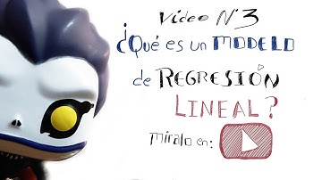 ¿Que es un modelo de regresión lineal? explicado con manzanitas