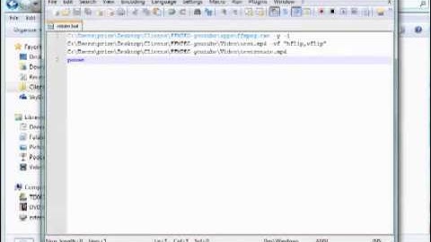Rotate a Video 180° with FFMPEG