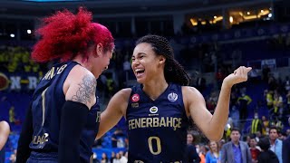 Fenerbahçe Safiport - USK Prag 🔥| Kadınlar EuroLeague F4 Yarı Final Maçı | GENİŞ ÖZET 🏀