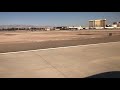 Las Vegas takeoff 01L, awesome Strip views!