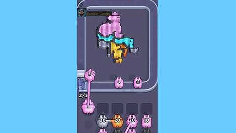 Pixel Flow Level 236. Walkthrough Gameplay 