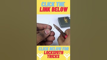 #shorts DIY Locksmith Tools Tips And Tricks