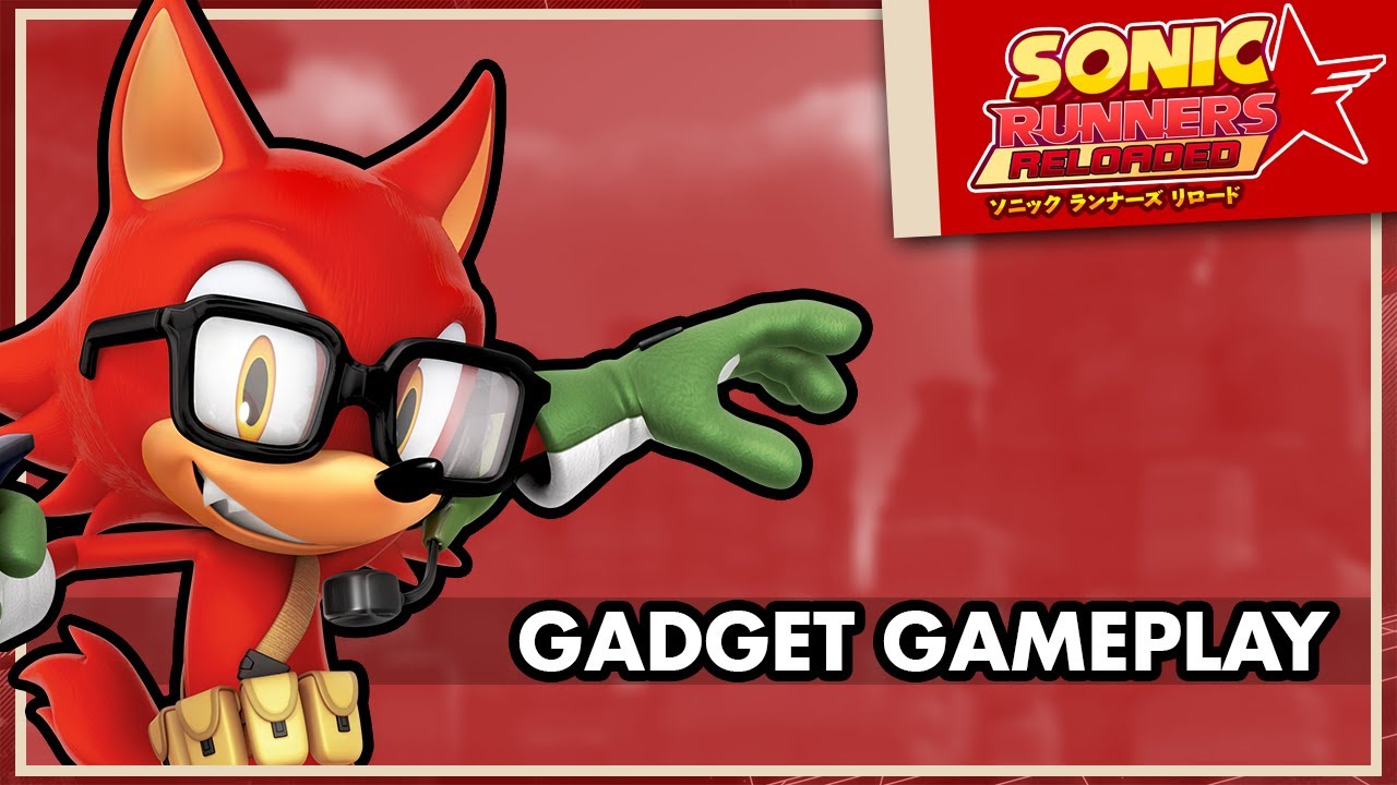 Gadget Gameplay (Preview)  Sonic Runners Reloaded 