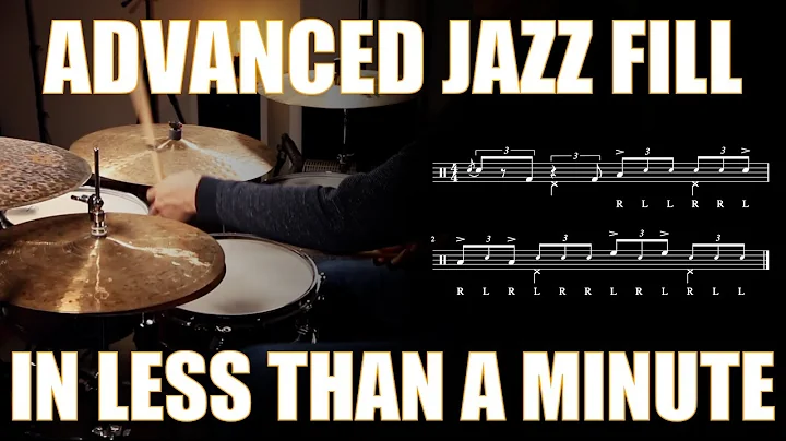 Jazz Fill in less than a Minute  - Daily Drum Lesson