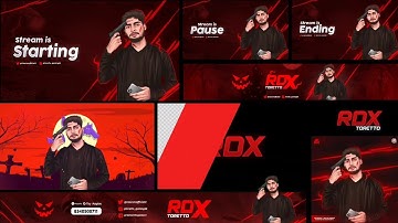 Toretto Stream Package Done For Client | Full Animated Stream Package By Ashish Editz.