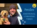 Emotional Man Reacts to Replica Of His Beloved Deceased Dog | Petsies© Review