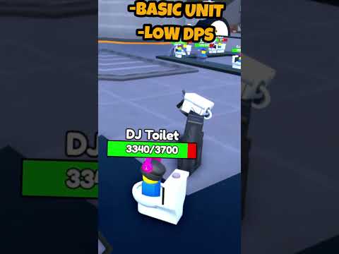 Top 5 Worst Units In Toilet Tower Defense Skibiditoilet Shorts